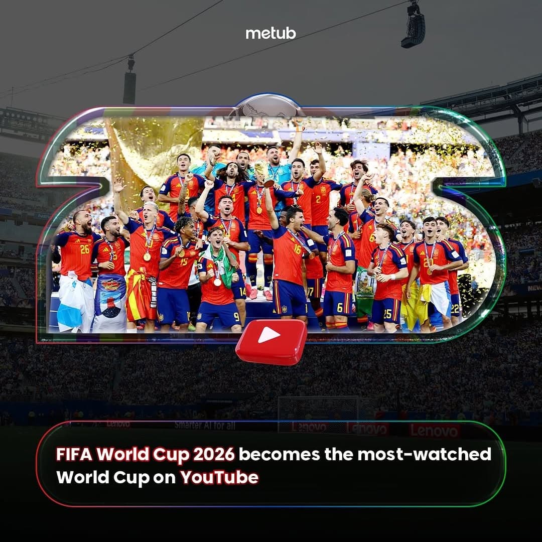 FIFA World Cup 2026 most-watched on YouTube